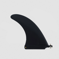Blu Wave Plastic Center Fin - 9" Screw-in